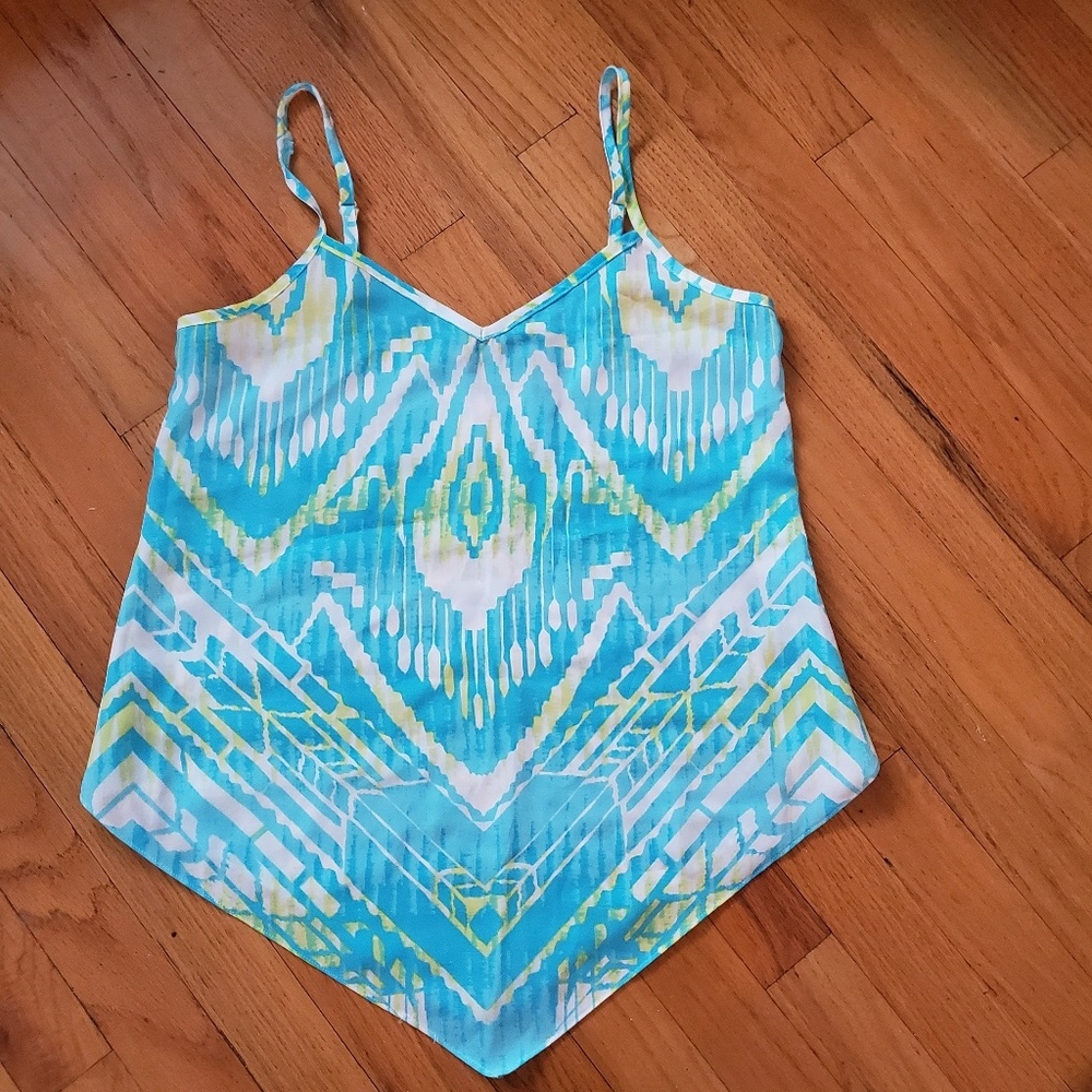 Summer print top